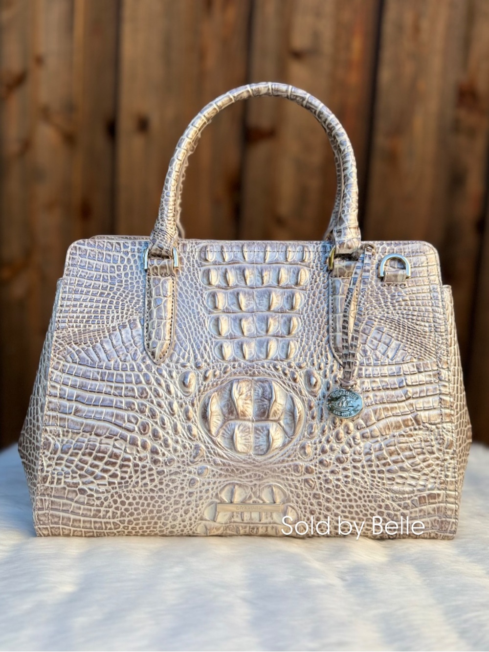 NWT Brahmin Small Finley Pristine Melbourne Purse